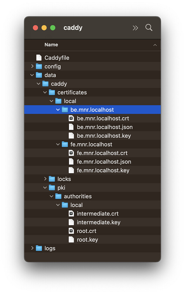 How to add certificates to keychain Help Caddy Community
