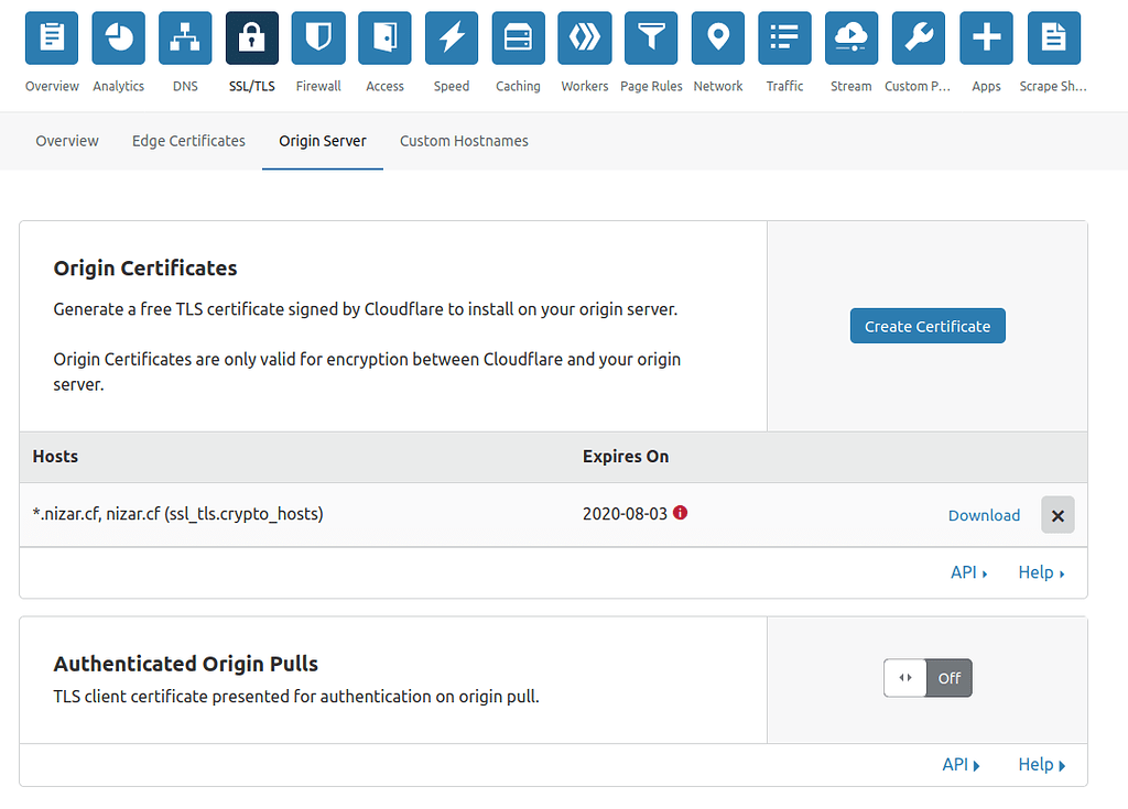 Using Cloudflare certificates Help Caddy Community